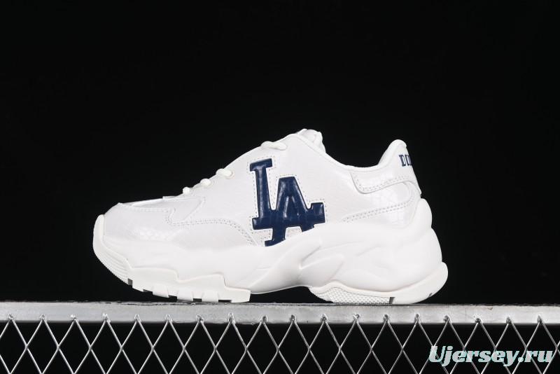 New York Yankees MLB Bigball Chunky Window Croco Thick Sole Casual Running Shoes - 3ASHBLA4N07WHS