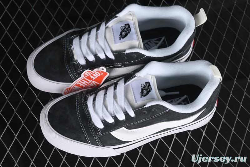 Vans Classics Knu Skool Full-Grain Leather Retro Sneakers - VN000CS0BGF