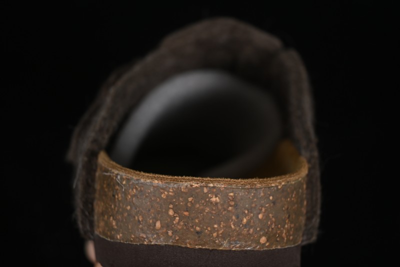Birkenstock Half-Fur Slide Sandals with Wool Lining - G.D4