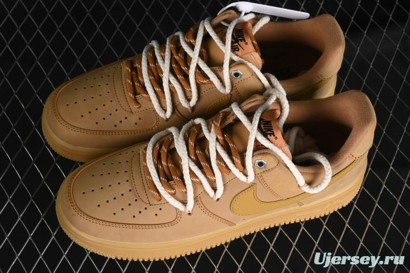 Nike Air Force 1 '07 Low Deconstructed Maize Casual Sneakers - CJ9197-102