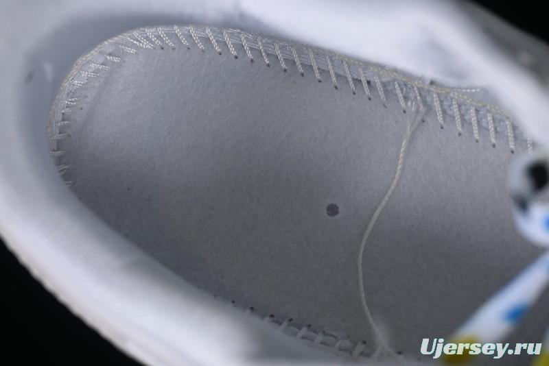 Nike SB Dunk Low Gucci Collaboration - Ink Splatter White Swoosh Anniversary Custom Low-Top Casual Sneakers - FC2025-305