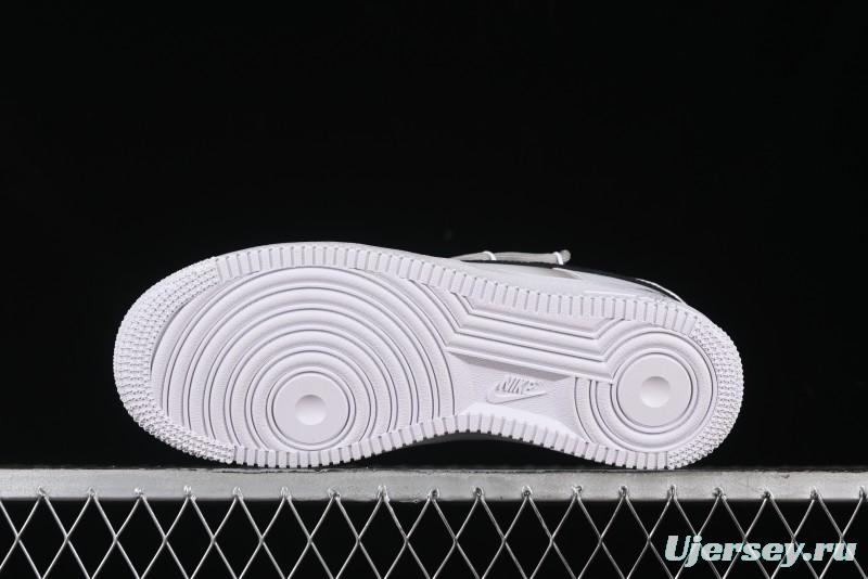 Nike Air Force 1 '07 Low Retro Street Spray Paint Anime Theme Maillard Style Casual Sneakers with Strap - ZH0316-039