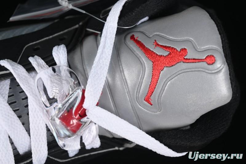 Nike Air Jordan 5 Retro Black Metallic Reimagined Basketball Shoes - HF3975-001