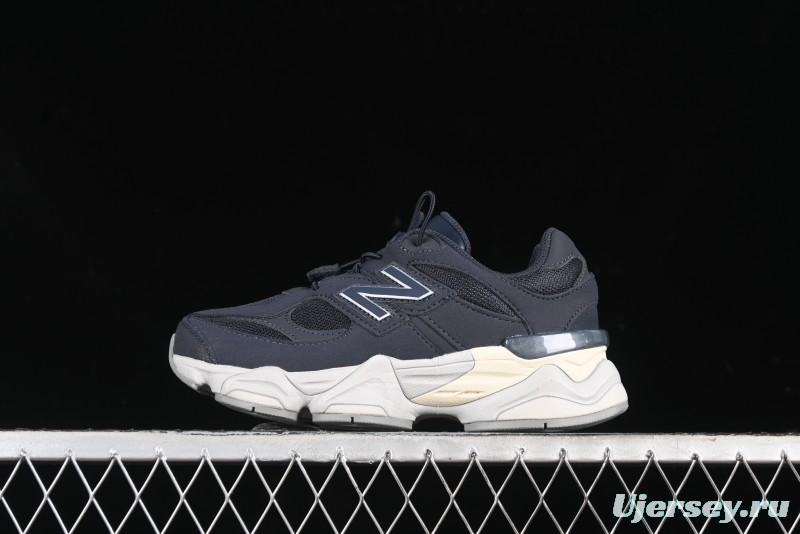 New Balance 9060 Series Kids Hook and Loop Sneakers - PV9060NV