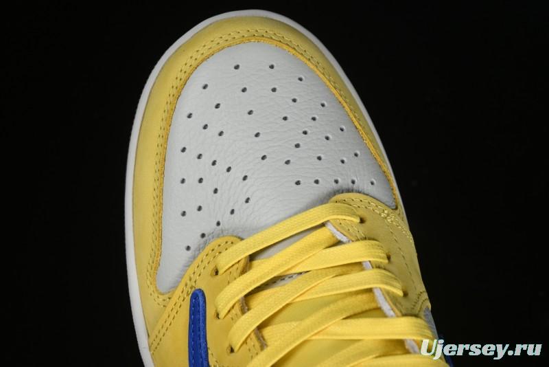 Nike Travis Scott x Air Jordan 1 Low OG AJ1 Collaboration Shoes with Reverse Swoosh - DZ4137-700