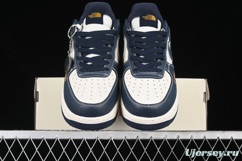 Nike Air Force 1 '07 Low The North Face x CDG Dark Blue Casual Sneakers - KK1988-014