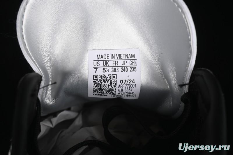 Adidas Samba Atmos IH3364 Patent Leather Black Silver Casual Sneakers