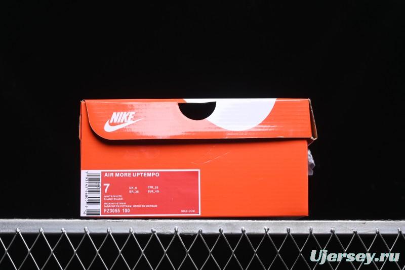 Nike Air More Uptempo Pippen Mesh Breathable Classic Streetwear Casual Basketball Shoes - FZ3055-100