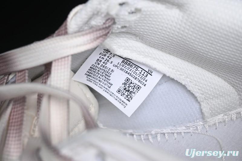 Nike SB Dunk Low Supreme Collaboration - White Brown Split Swoosh Anniversary High-End Custom Low-Top Casual Skate Shoes - BB8675-113