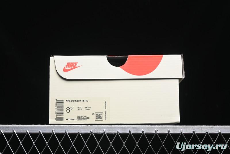 Nike SB Dunk Low Stussy Collaboration - Dark Brown White Swoosh Anniversary Custom Low-Top Casual Sneakers - KK1333-012