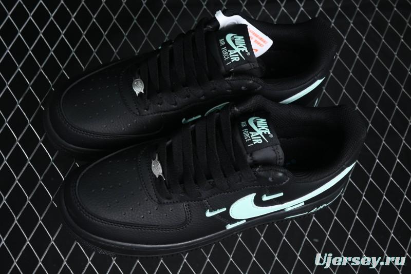 Nike Air Force 1 '07 Low Custom Casual Sneakers with Full-Length Air Cushion - CW2288-111