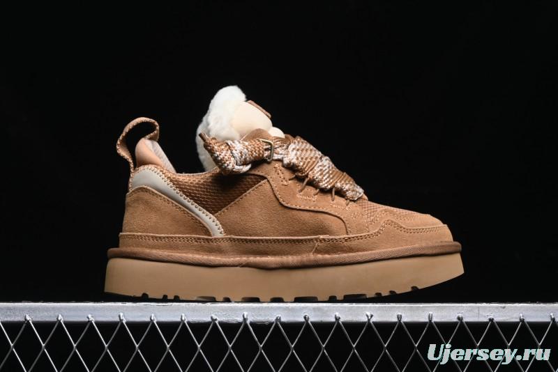 UGG Classic Ultra Mini Mel Dual Color Lace-Up Low-Top Casual Shoes - 1144032