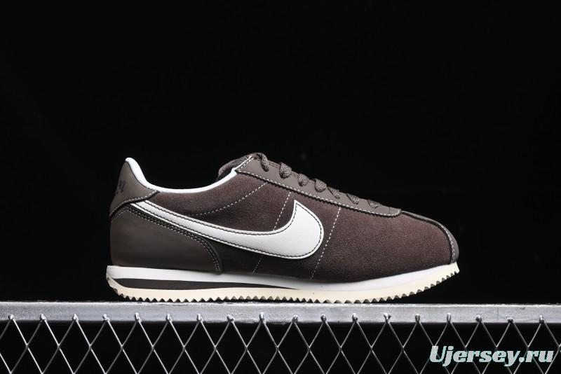 Nike Classic Cortez Leather Retro Running Shoes - FQ8144-237