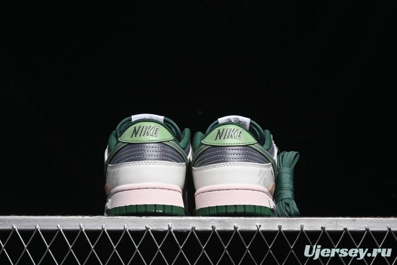 Nike Dunk Low Retro "Varsity Green" Panda Mischief Skyline Chase Casual Sneakers - DD1391-101