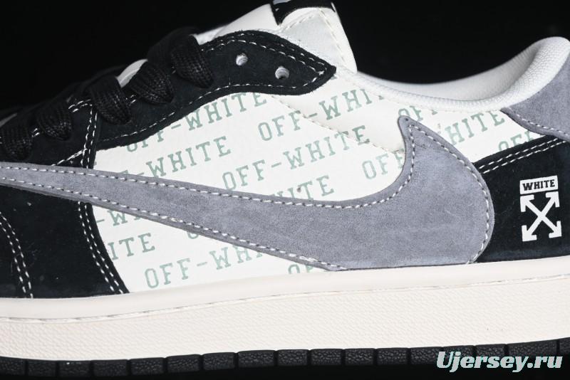 Nike Travis Scott x Fragment Design x Air Jordan 1 Low OG SP Sneakers - SJ2068-108