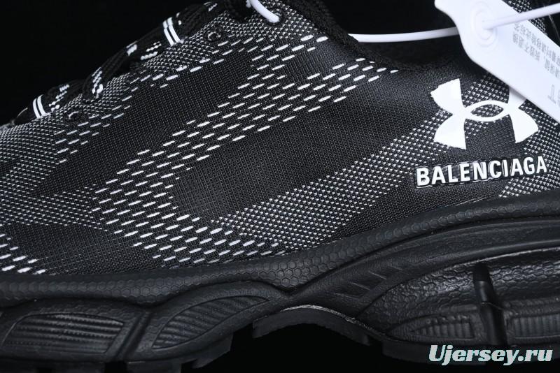 Under Armour x Balenciaga 3XL Sneakers Low-Top Retro Chunky Dad Shoes - W3XUA1090