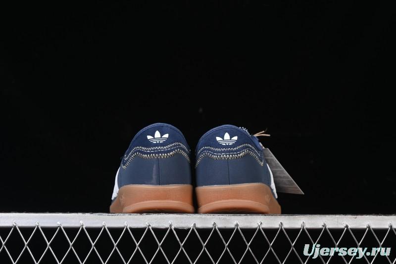 Adidas Clot x Originals Gazelle Indoor Retro Casual Slip-Resistant Wear-Resistant Low-Top Sneakers - IH3725