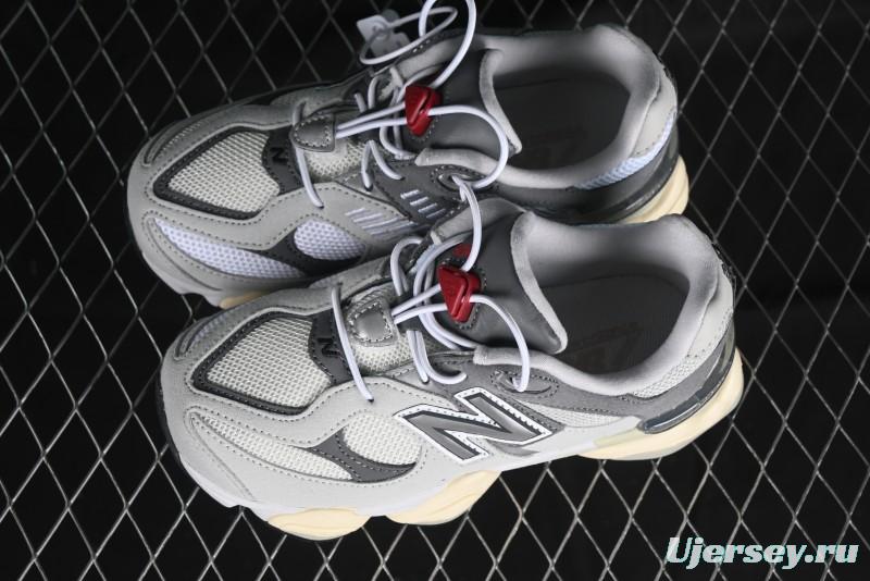 New Balance 9060 Series Hook and Loop Kids Sneakers - PV9060GRY