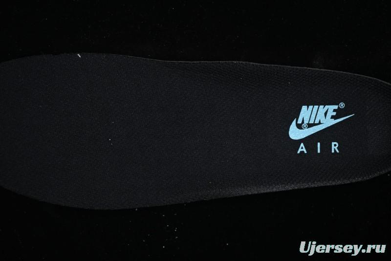 Nike Air Force 1 '07 Low Stussy Collaboration - Black Tiffany Low-Top Casual Sneakers - KK1988-030