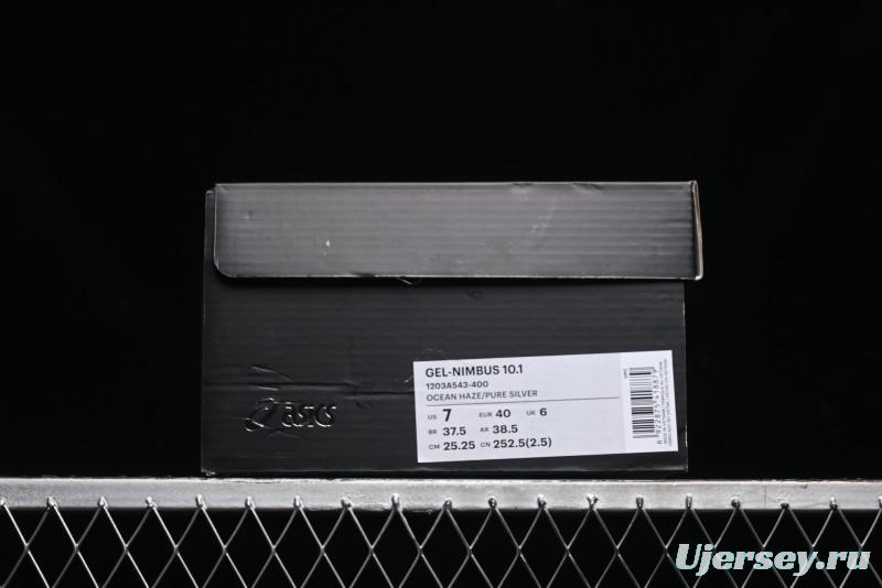 Asics Gel-Nimbus 10.1 Retro Breathable Casual Shoes with Cushioning for Men - 1203A543-400