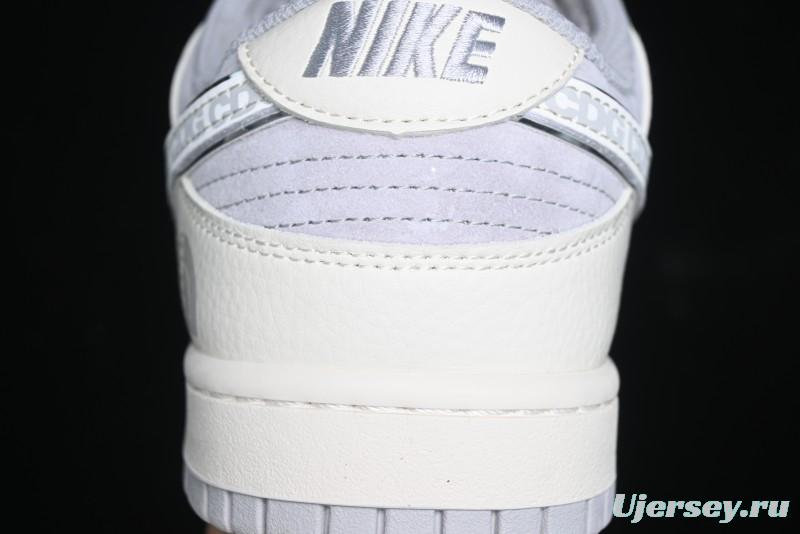 Nike SB Dunk Low The North Face Collaboration - Polar Fox Anniversary Customized Low-Top Casual Sneakers - BB7518-005