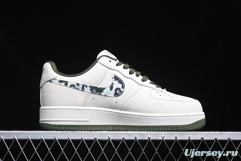 Nike Air Force 1 '07 Low BAPE Collaboration - Camo Swoosh Low-Top Casual Sneakers DF0188-012