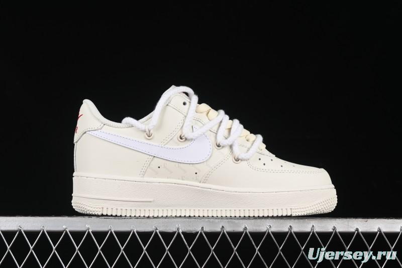 Nike Stussy x Air Force 1 '07 Low Casual Sneakers - ZH0316-047