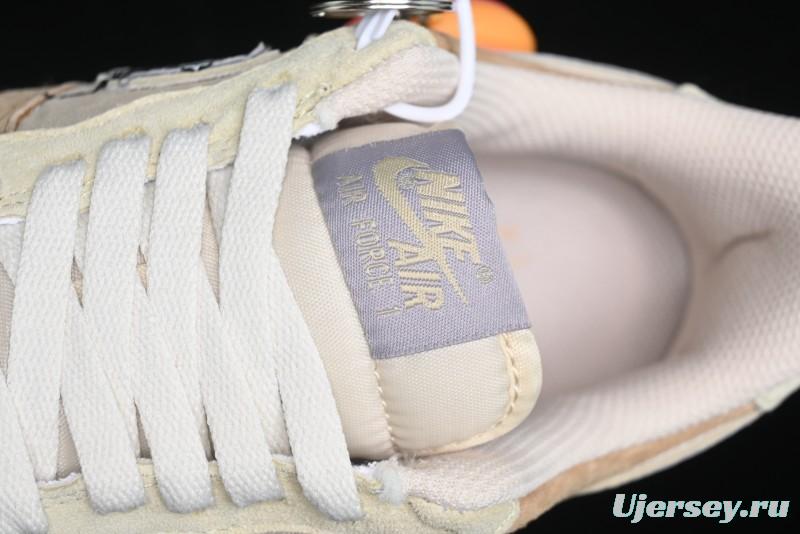 Nike Air Force 1 '07 Low Top Casual Sneakers Wild Monkey King Custom Design - CD1212-999