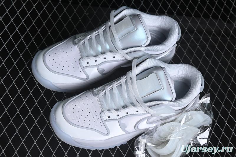 Nike Rtfkt Studios x Nk Dunk Genesis Low OG Ghost Metaverse Series Casual Skate Shoes - HQ3034-001