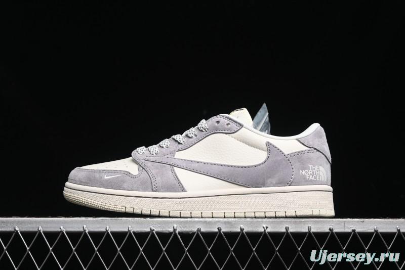 Nike Travis Scott x Fragment Design x Air Jordan 1 Low OG SP AJ1 Low Top Casual Sneakers - XS3086-001