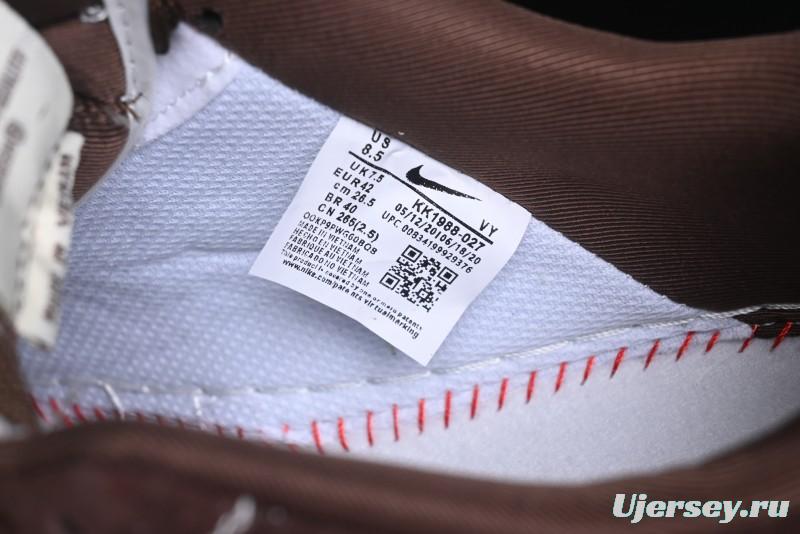 Nike Air Force 1 '07 Low BAPE Collaboration - Tan Brown Casual Sneakers - KK1988-027