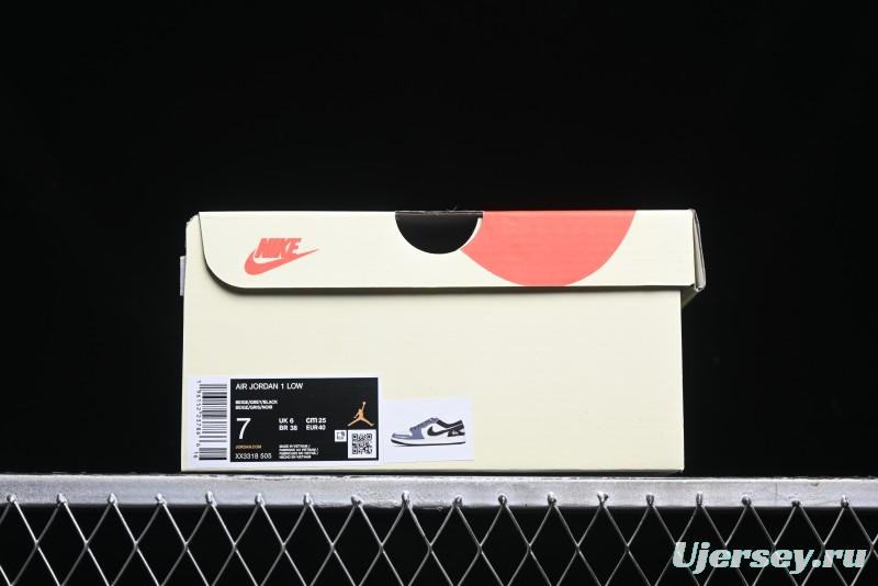 Nike Air Jordan 1 Low Stussy Collaboration Retro Basketball Shoes - XX3318-505