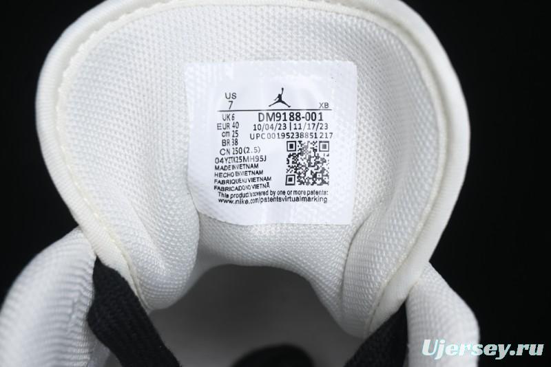 Nike Air Jordan 1 Low AJ1 OF Collaboration - Customized Retro Basketball Shoes with 3D Buttons - DM9188-001