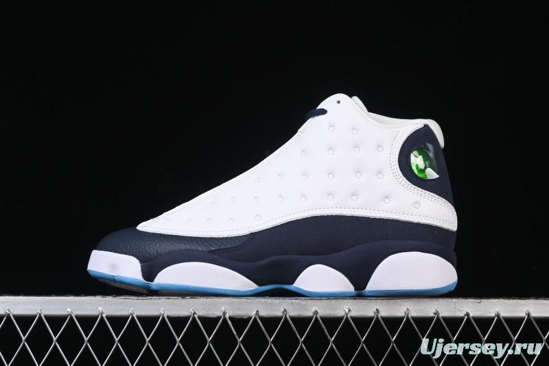 Nike Air Jordan 13 Retro Basketball Shoes with Holographic Cat Eye and Carbon Fiber - 414571-144