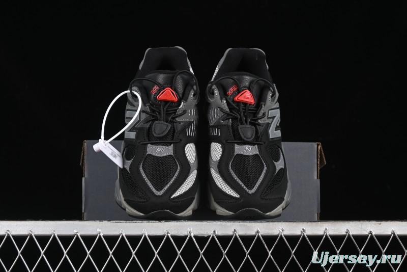 New Balance 9060 Series Hook and Loop Kids Sneakers - PV9060BLK