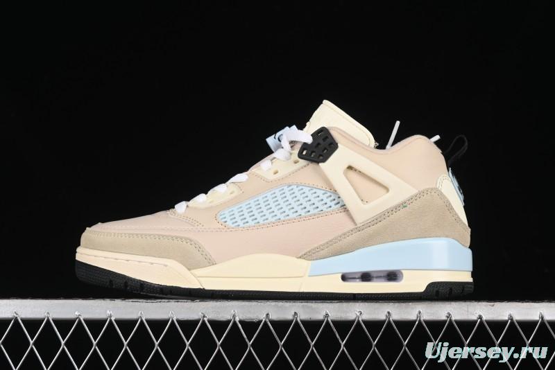 Nike Jordan Spizike Low AJ Retro Casual Sneakers with Multi-Element Design - HQ3439-101