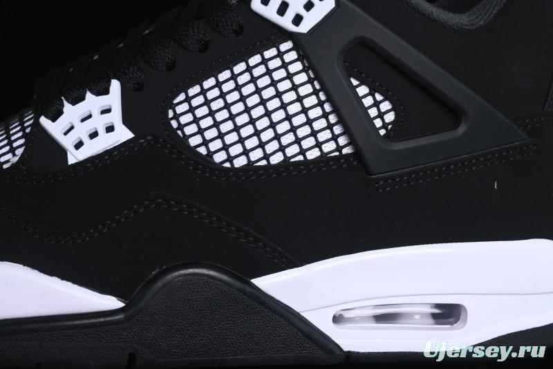 Nike Air Jordan 4 Retro White Thunder Basketball Shoes - FQ8138-001