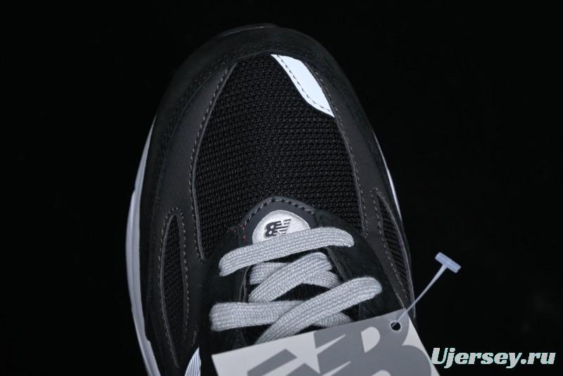 New Balance 990 Series High-End Made in USA Retro Casual Running Shoes - M990BK6