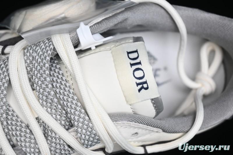 Nike Travis Scott x Fragment Design x Air Jordan 1 Low OG SP AJ1 Dior Collaboration - Splatter Lace-Up Low-Top Casual Sneakers DM9288-002