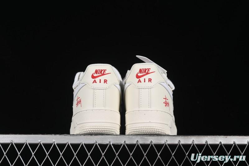 Nike Stussy x Air Force 1 '07 Low Casual Sneakers - ZH0316-047