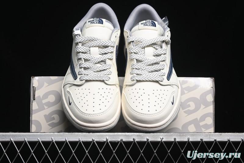 Nike Travis Scott x Fragment Design x Air Jordan 1 Low OG SP AJ1 Low Top Casual Sneakers - XS3086-002