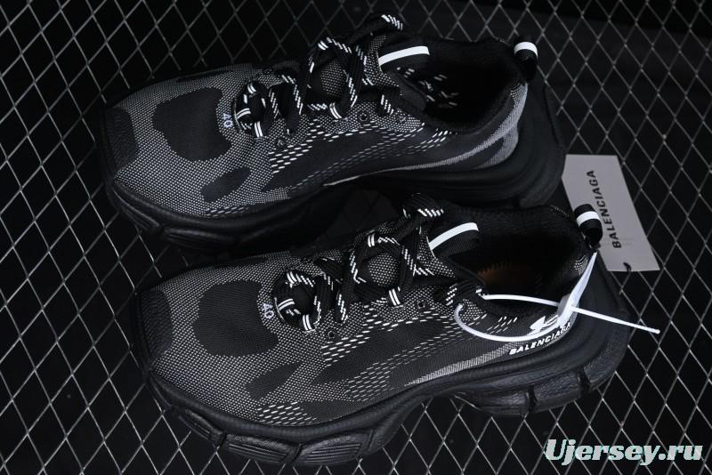 Under Armour x Balenciaga 3XL Sneakers Low-Top Retro Chunky Dad Shoes - W3XUA1090