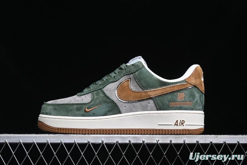 Nike Air Force 1 '07 Low UN Collaboration - Moss Green Low-Top Casual Sneakers - KK1988-022