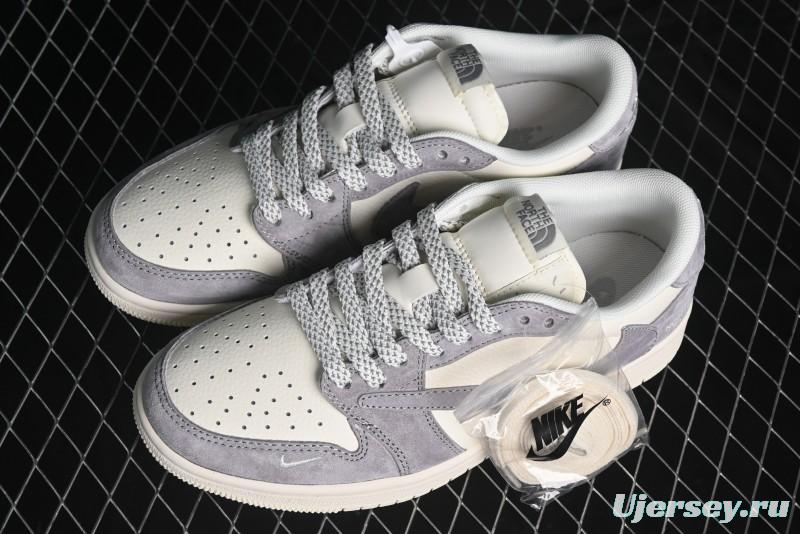Nike Travis Scott x Fragment Design x Air Jordan 1 Low OG SP AJ1 Low Top Casual Sneakers - XS3086-001
