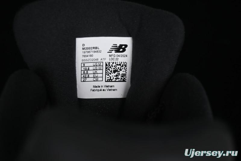 New Balance WL2002 Retro Casual Running Shoes with Upgraded N-ERGY Cushion - M2002RBL