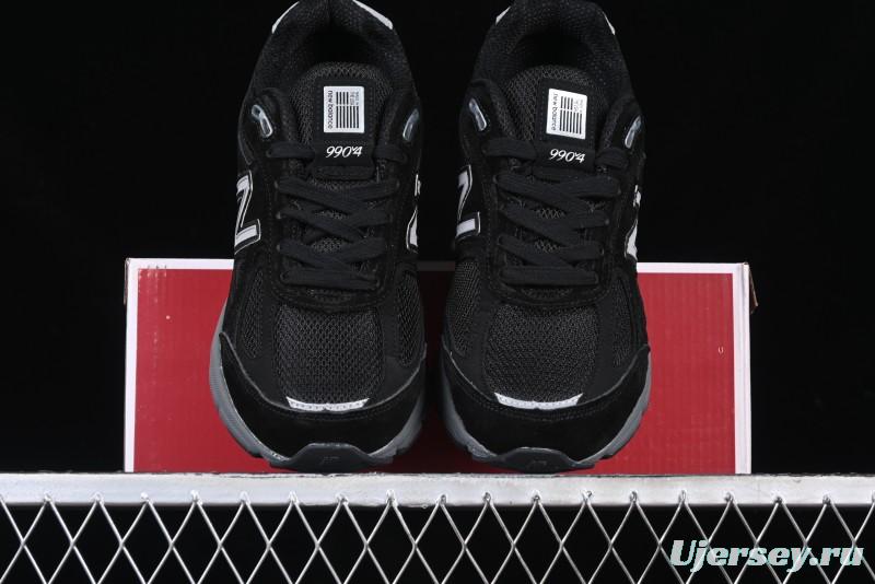 New Balance 990 Series Premium Retro Running Shoes with Carbon Fiber Midsole - M990BK4