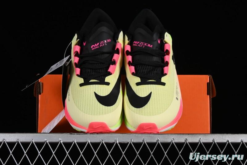 Nike Zoom Rival Fly 3 Lightweight Fabric Comfortable Cushion Non-Slip Low-Top Casual Running Shoes - CT2405-301