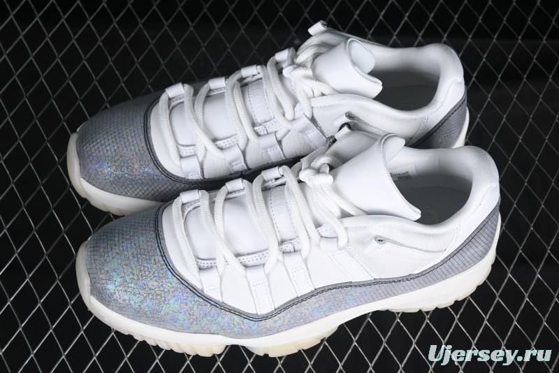 Nike Air Jordan 11 Low CNY Snake Year Limited Edition Tear-Away Basketball Shoes - HQ7000-001