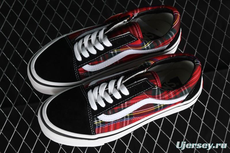 Vans Old Skool 36 DX Anaheim Collection Checkered Low-Top Canvas Sneakers - VN0A38G2PXC
