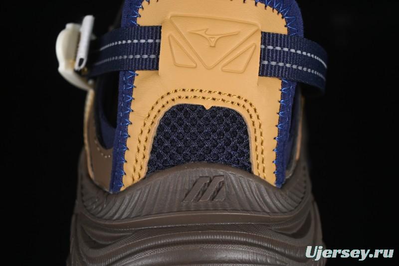 Mizuno Racer Trail SE Breathable Mesh Synthetic Leather Spring Summer Sandals - D1GH241902